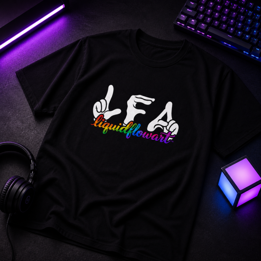 LFA Rainbow Logo Tee