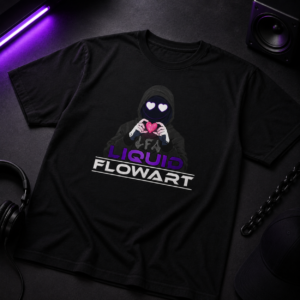 Glovey Purple Logo Tee