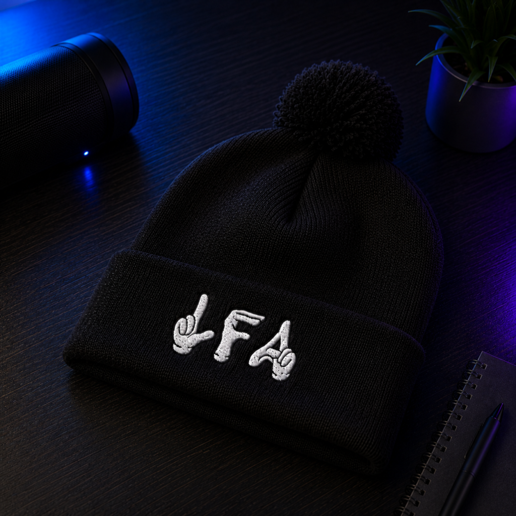 LFA Pom-Pom Beanie